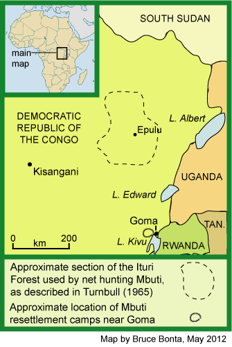 Mbuti map