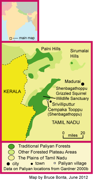 Paliyan Map