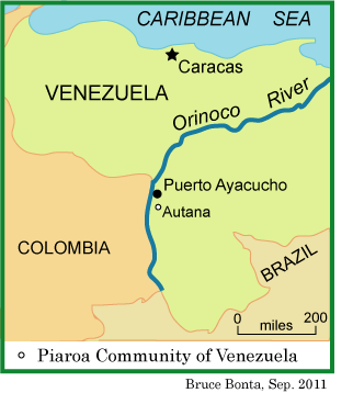 Piaroa community of Venezuela