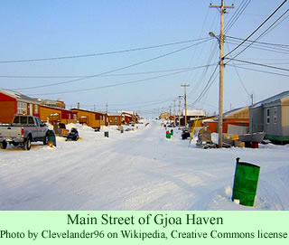 Gjoa Haven main street