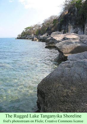Lake Tanganyika shore