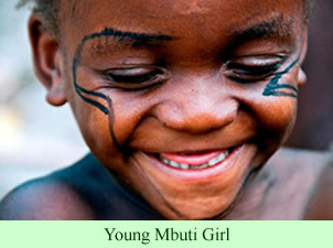 Mbuti girl