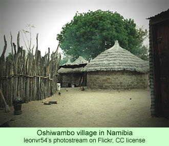 Oshiwambo village