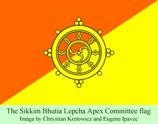 Sikkim Bhutia Lepcha Apex Committee flag