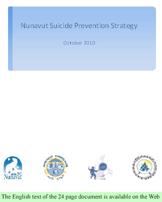Nunavut Suicide PreventionStrategy