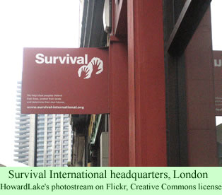 Survival International headquarters