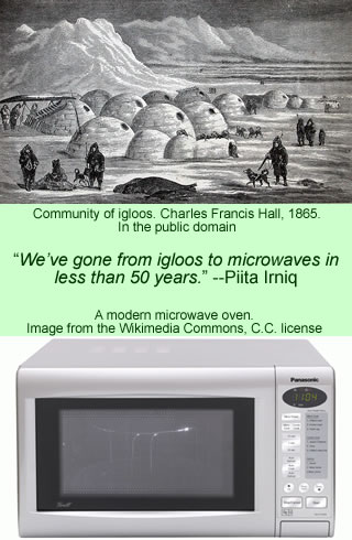 Igloos to microwave ovens