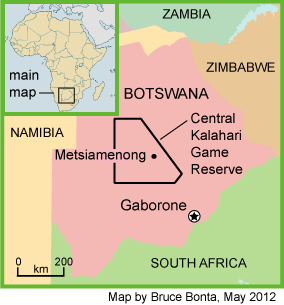 Map of Metsiamenong