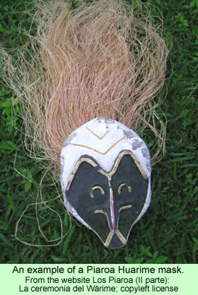 Piaroa Huarime mask
