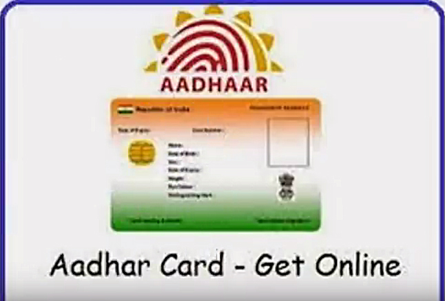 The Aadhaar card is a national identity card in India 
