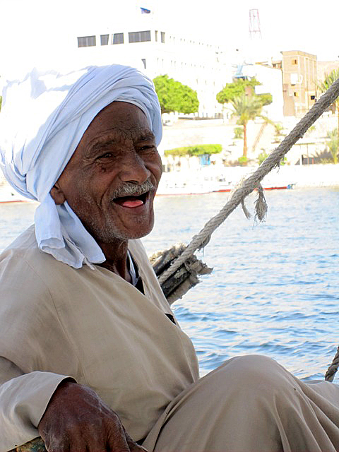An old Nubian man