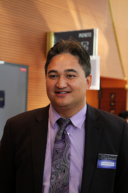 Richard Tuheiava, a legislator in French Polynesia