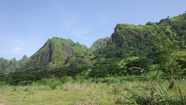 Part of the mountainous Buid territory in San Jose, Occidental Mindoro, Philippines 