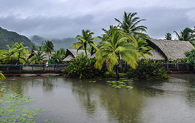 Maitai Lapita Village Hotel, where the Huahine canoe was discovered in 1978 (Photo by Roger on Flickr, Creative Commons license)