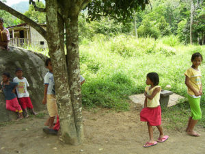 Semai children in a community in the Cameron Highlands 