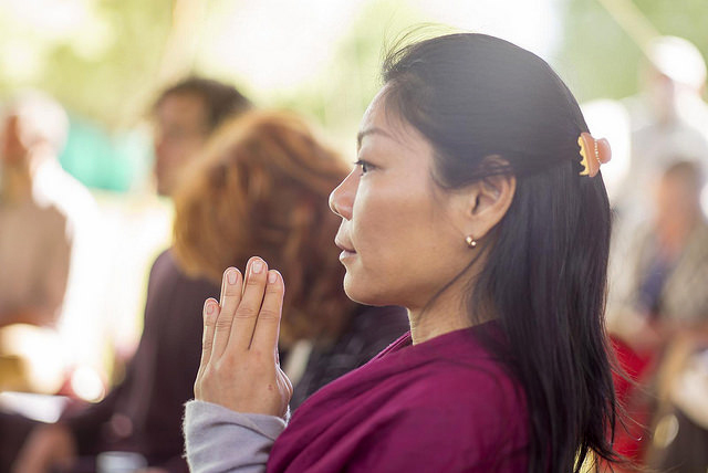 A young woman in Ladakh