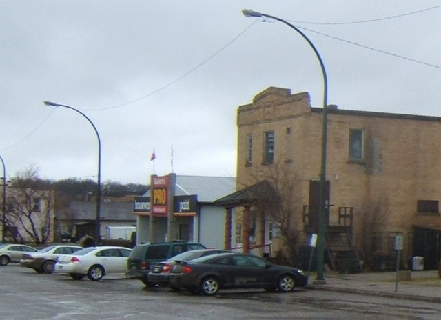 Downtown Wawanesa, Manitoba