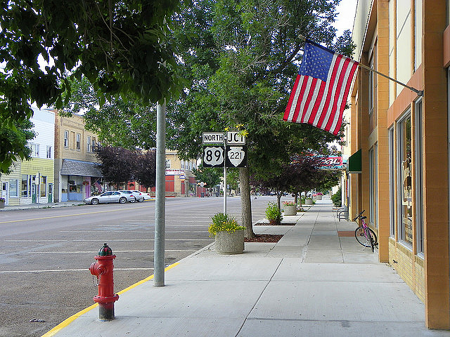 Downtown Choteau, Montana 