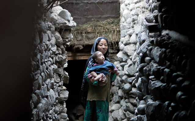 An old alley in Turtuk
