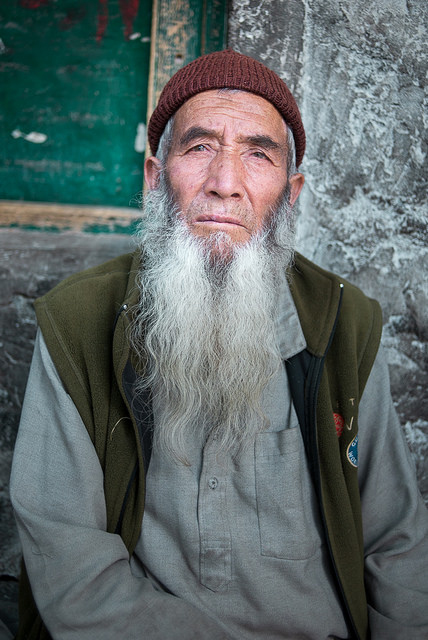 An elder in Turtuk 