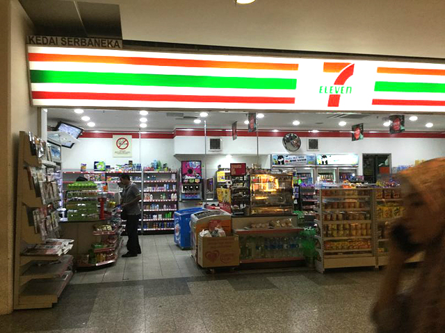 A 7-Eleven convenience store in Kuala Lumpur, Malaysia 