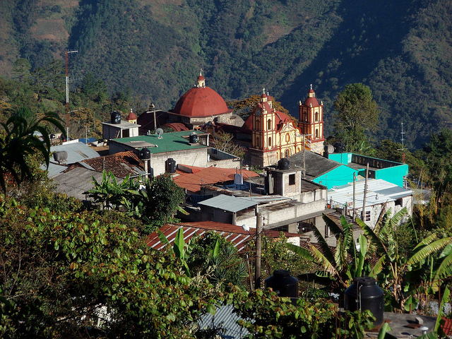 A view of Talea de Castro, Oaxaca 
