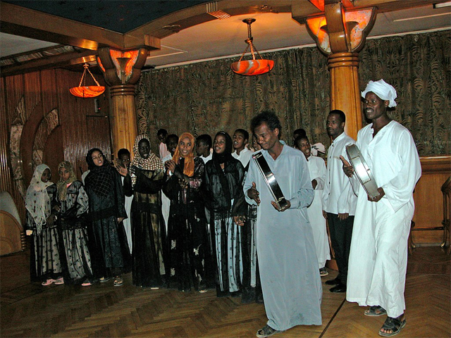 Nubian performers 