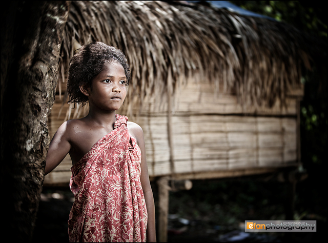 A Batek girl