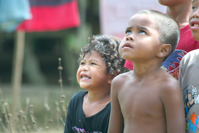 Semai kids in Gopeng 