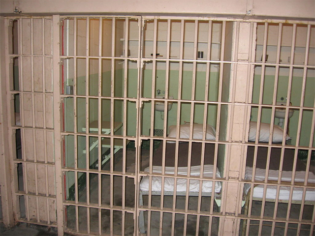A couple of cells in Alcatraz (