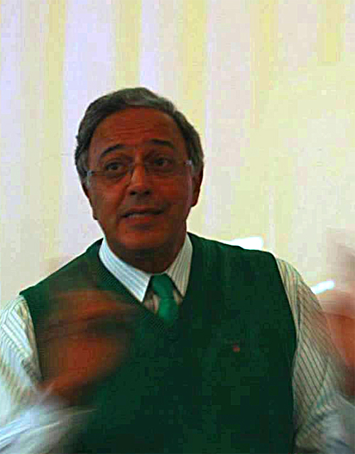 Said Sadek lecturing on the Egyptian revolution of 2011 