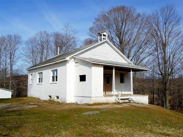 Amish school in Bradford County, Pennsylvania 