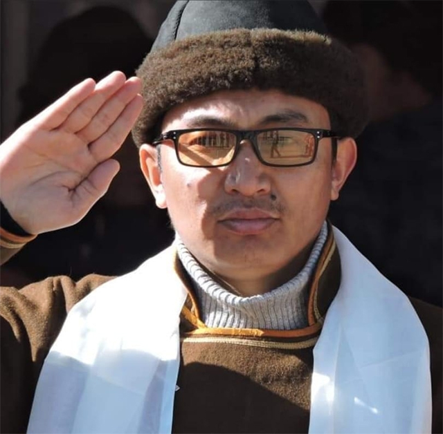 Jamyang Tsering Namgyal, member of India’s Paarliament from Ladakh 