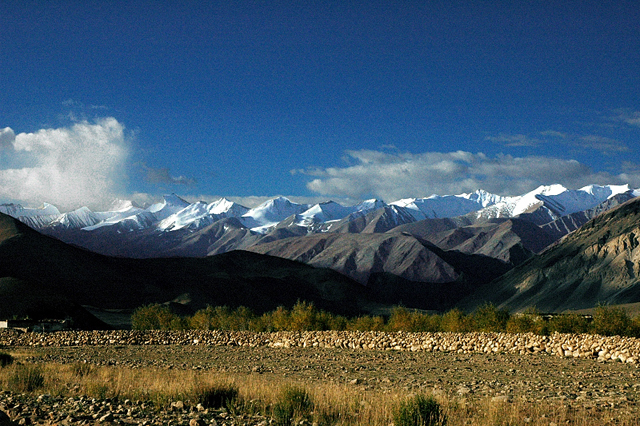 Phobrang, located on the eastern border of Ladakh near Tibet 