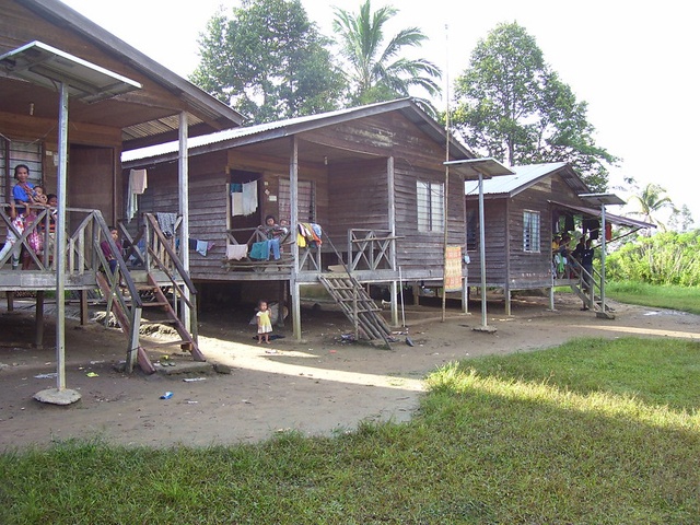 Kampong Asli Rening, a Semai village 