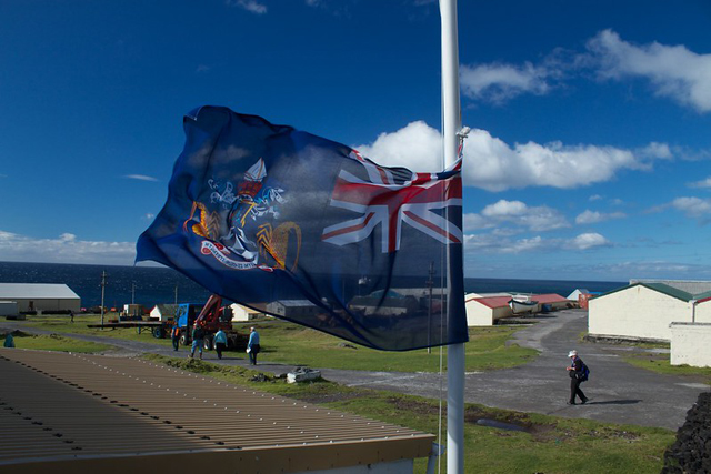 The flag of Tristan da Cunha 