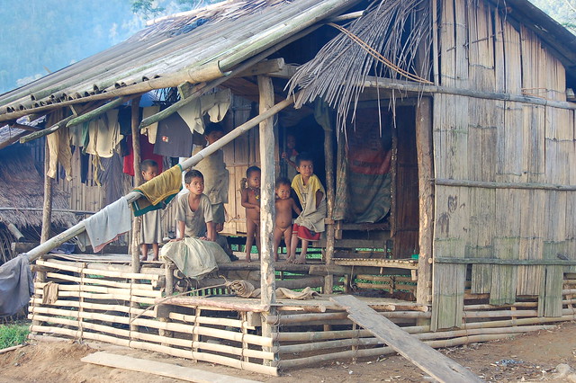 Mangyan village kids